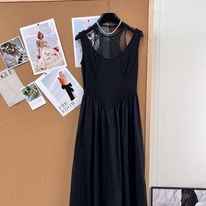 JORYA two-piece sleeveless long dress